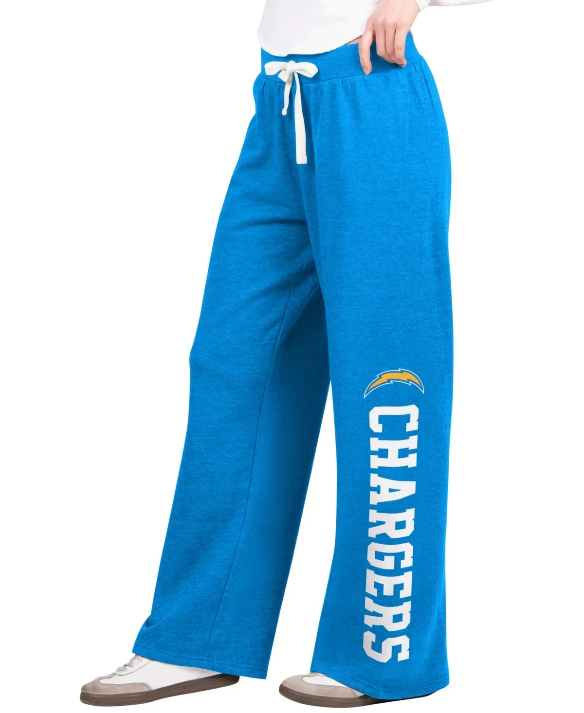 Los Angeles Chargers Field Wide Leg Sweatpants by Starter