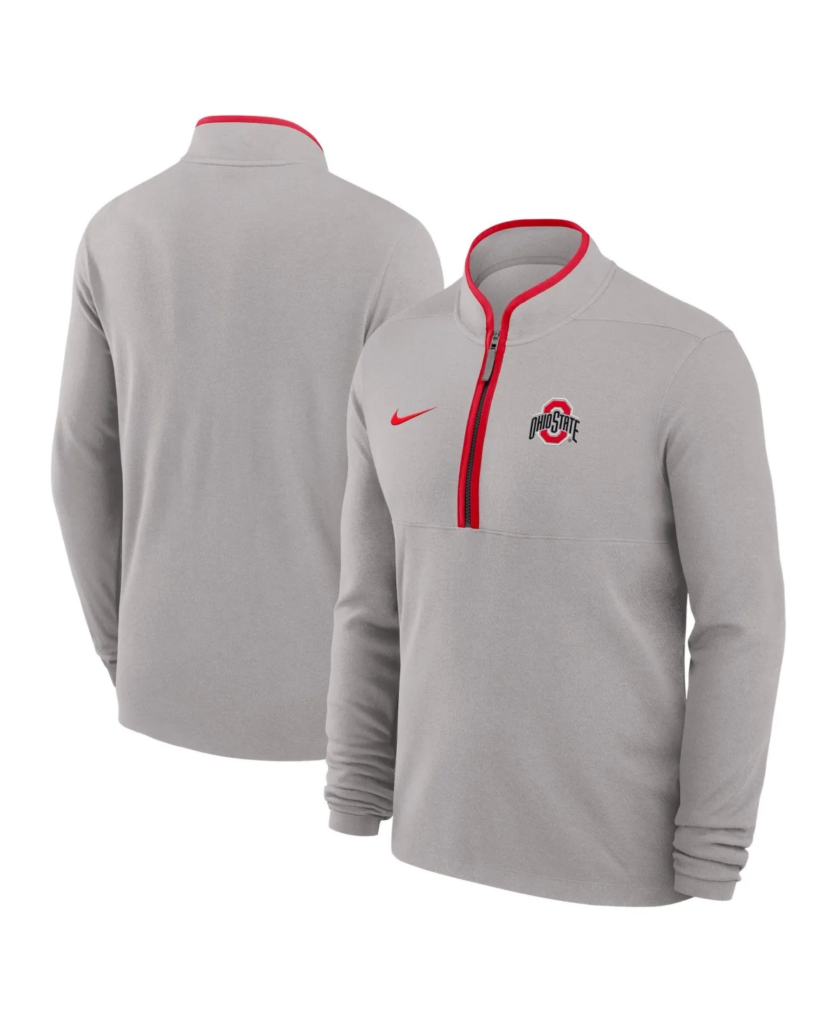 Ohio State Buckeyes Courtside Victory Dri-Fit Half-Zip Pullover by Nike