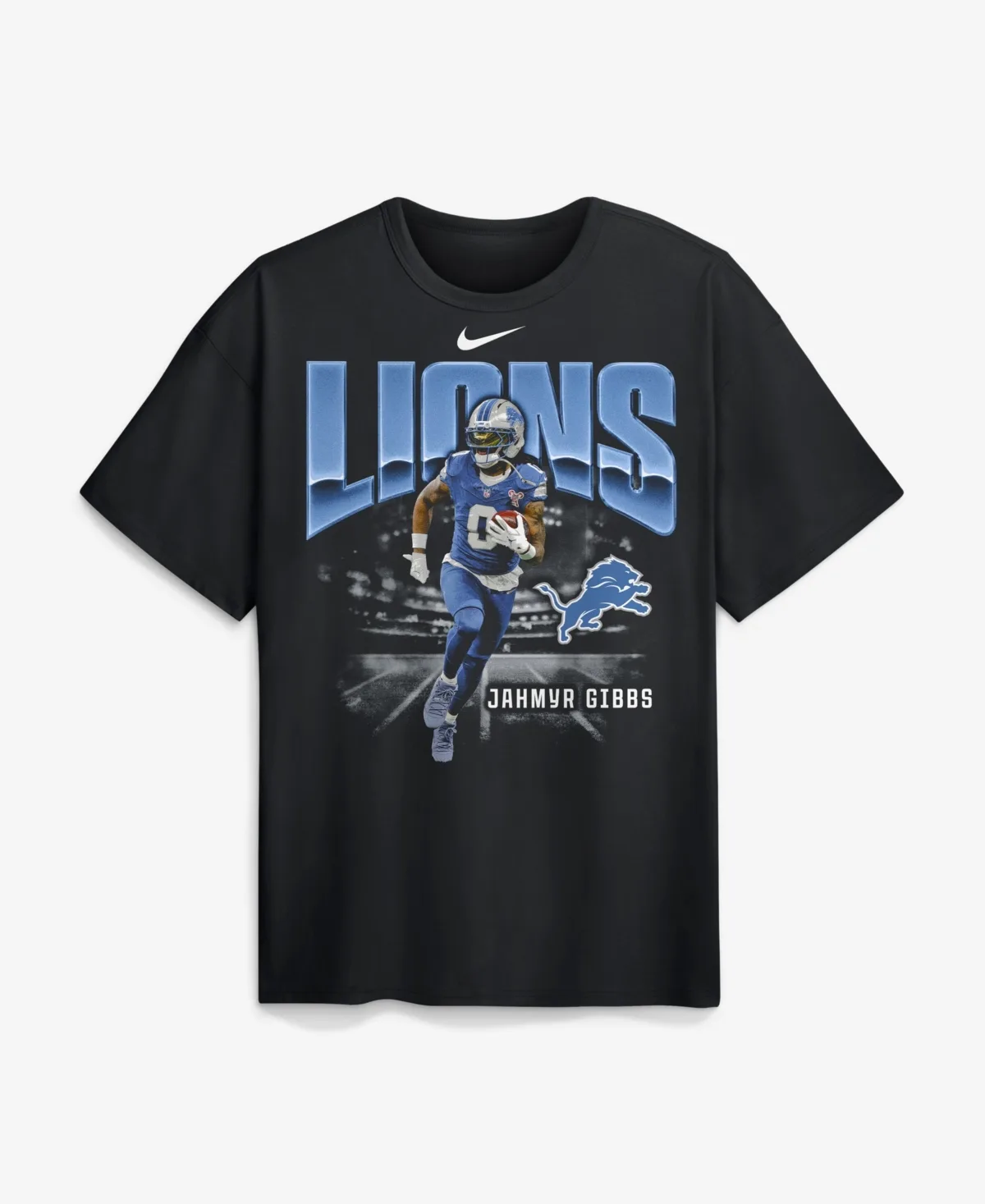 Jahmyr Gibbs Detroit Lions Player Graphic Max90 T-Shirt by Nike