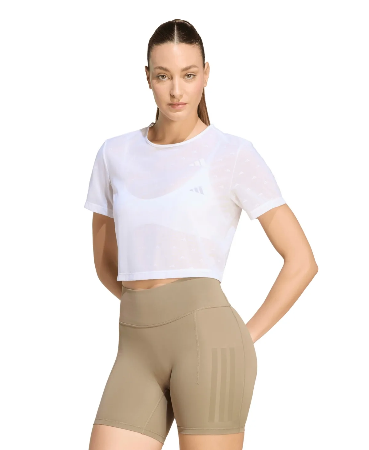 Essentials Workout Boxy Mesh Training T-Shirt by adidas