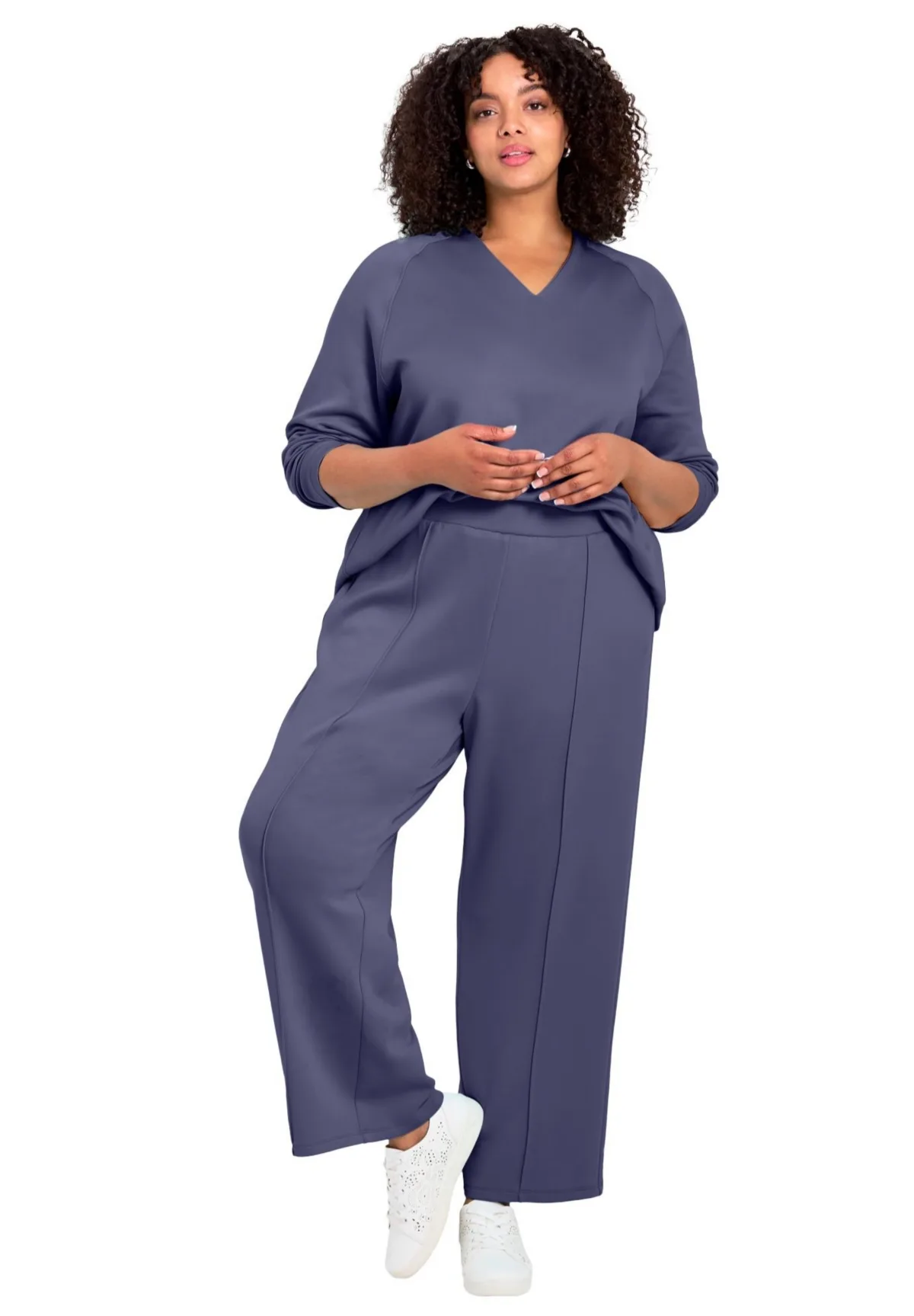 Seamed Wide Leg Pant by Avenue