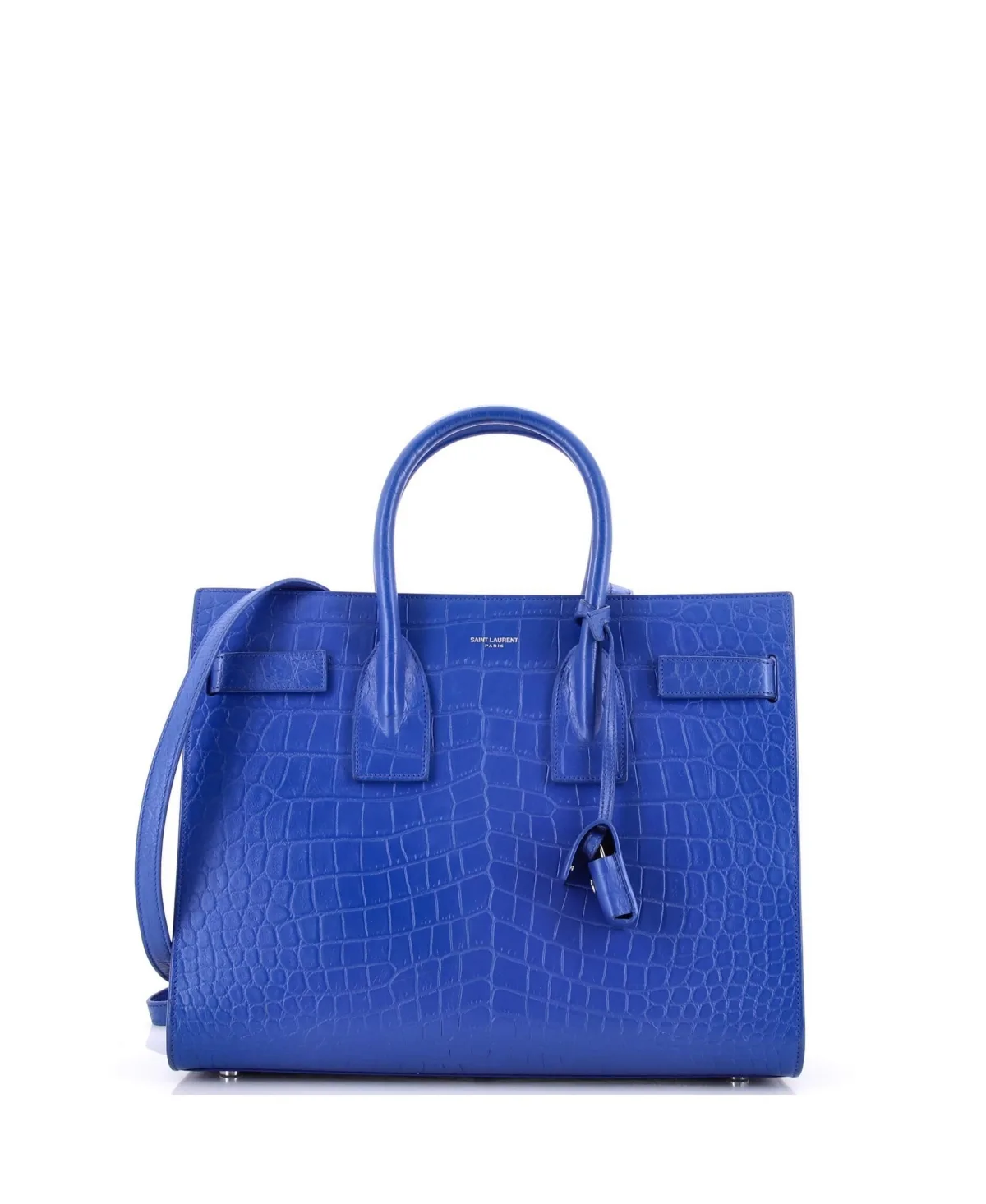 Pre-Owned Saint Laurent Small Sac De Jour Nm Bag Embossed Leather by Saint Laurent