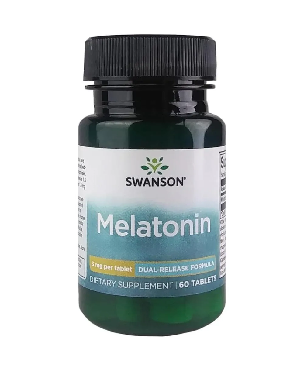 Melatonin Restful Sleep Support, 3 Mg, 60 Tablets by Swanson