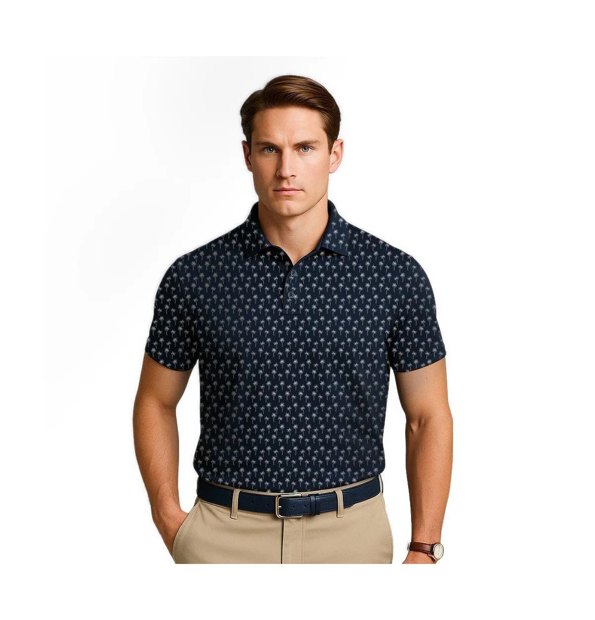 Cole Haan Golf Apparel Cobbler Polo Shirt by COLE HAAN
