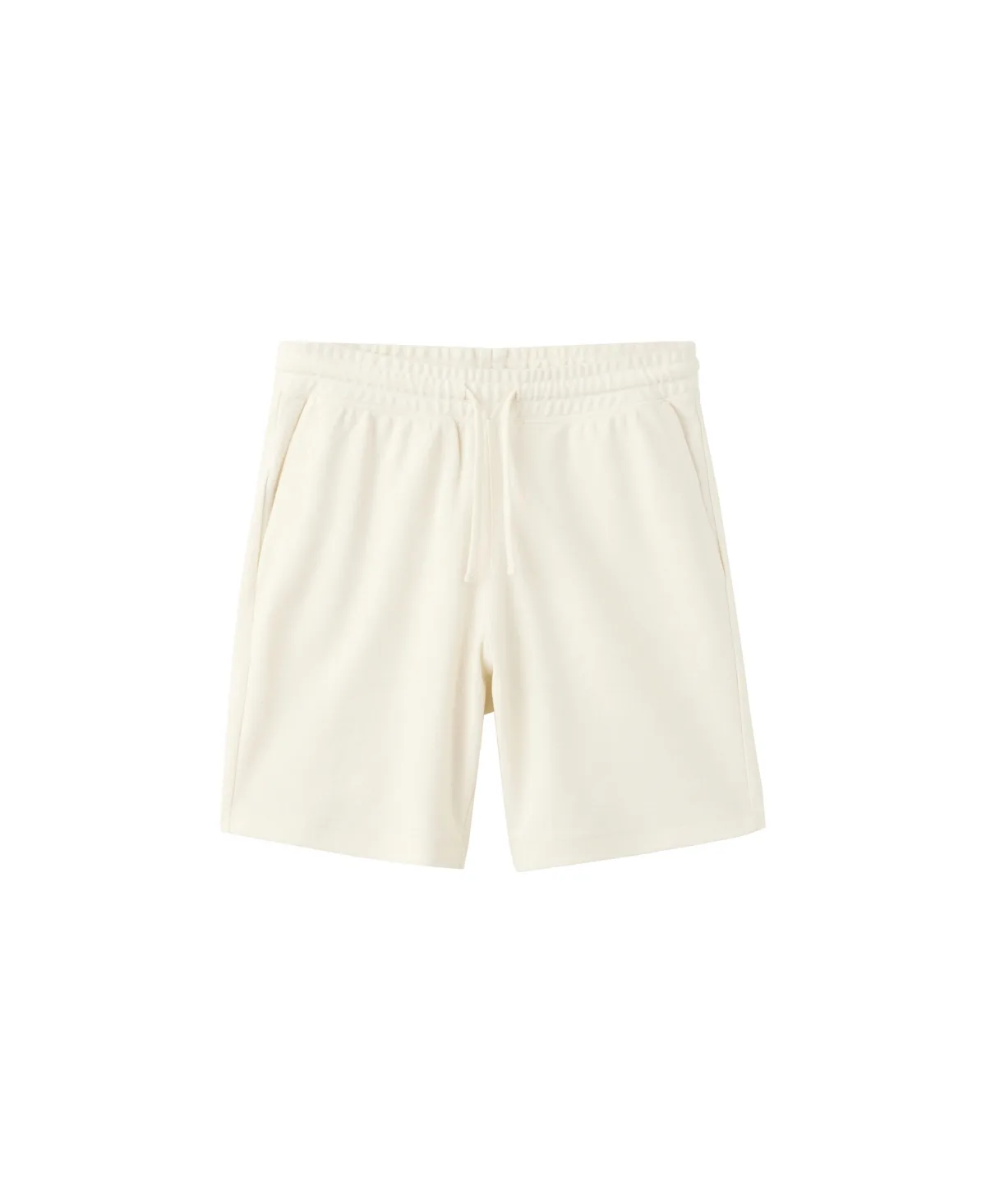 Textured Straight-Fit Cotton-Blend Bermuda Shorts, 8.27 Inseam by Mango