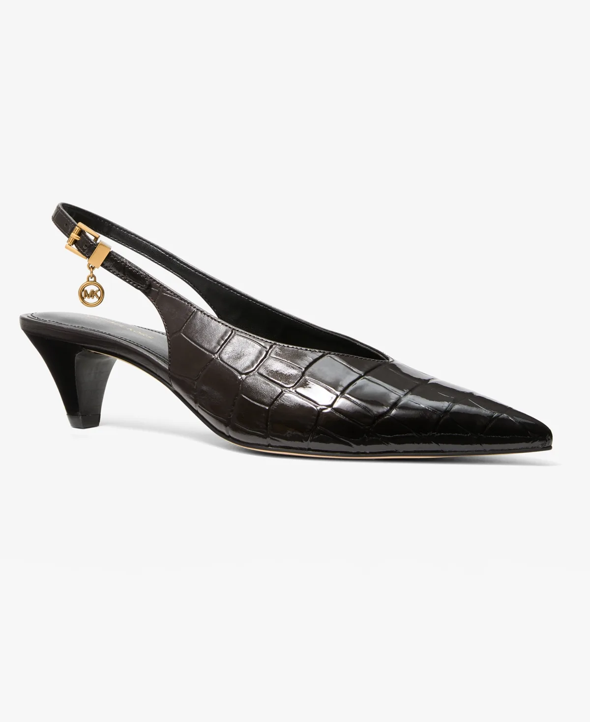 Tonya Slingback Kitten Heel Pointed Toe Pumps by MICHAEL Michael Kors