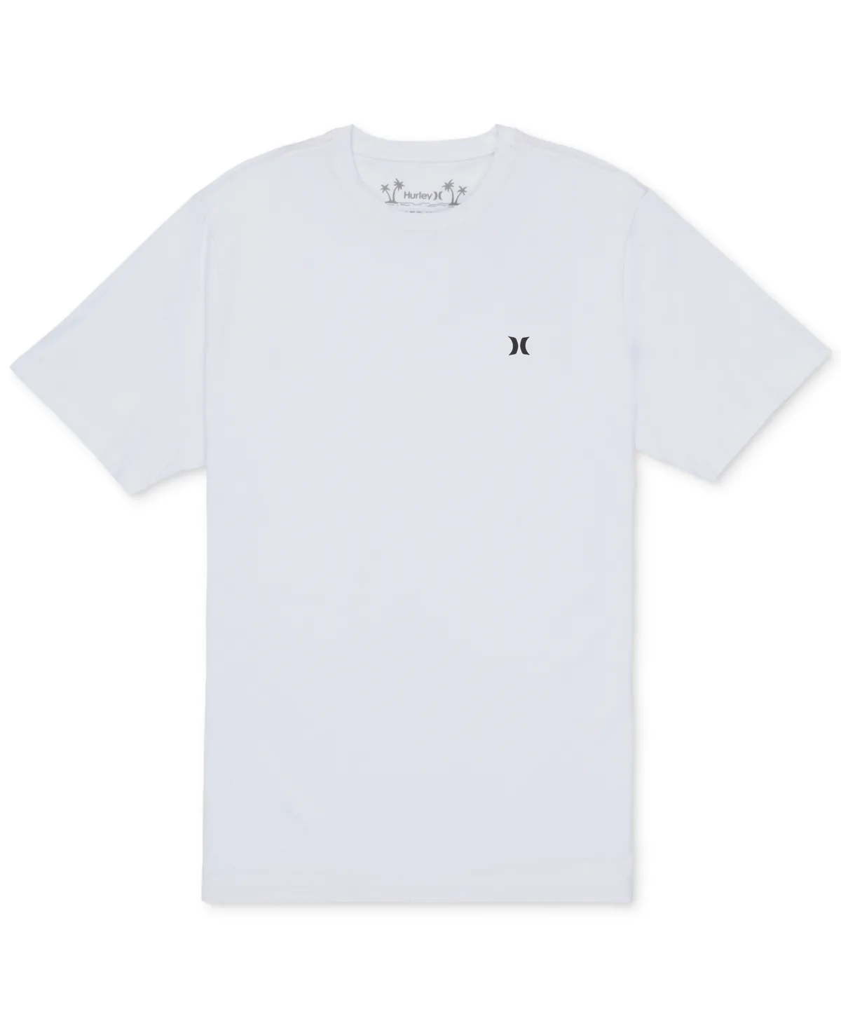 Icon Logo at Top Left Chest Crewneck T-Shirt
