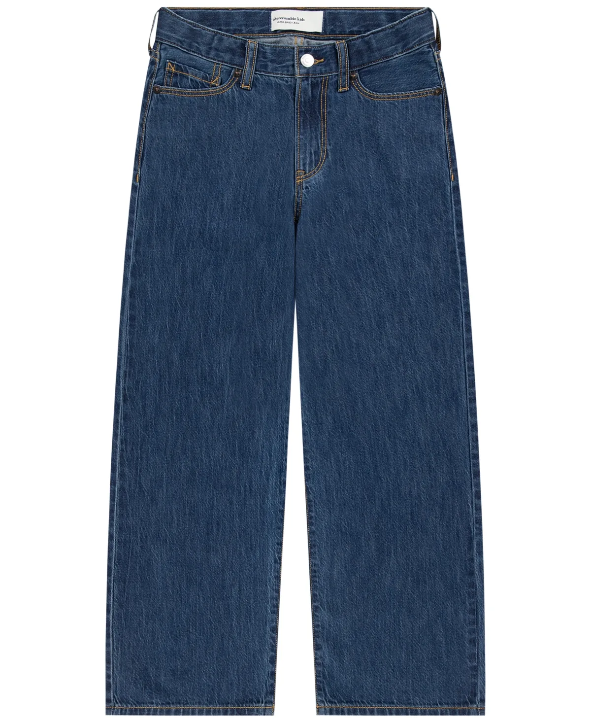 Ultra Baggy Button Closure Jeans by Abercrombie Kids