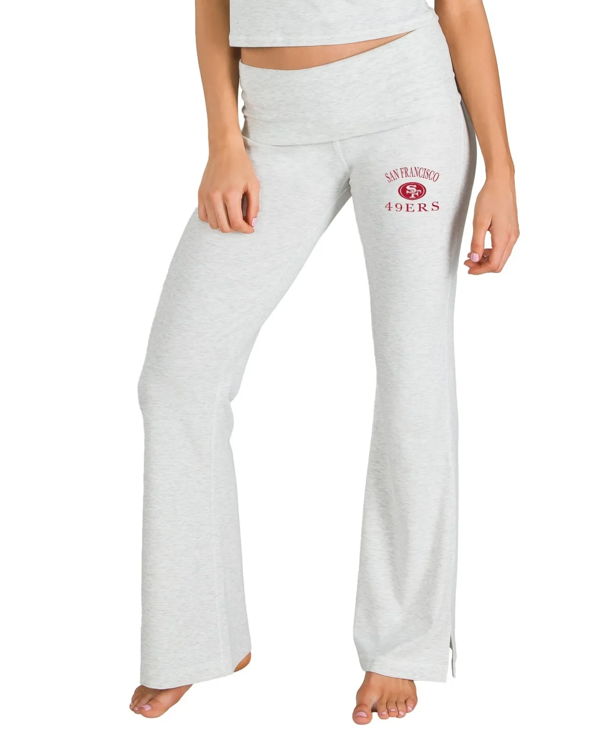 San Francisco 49ers High-Rise Flared Pull-On Pants by Concepts Sport