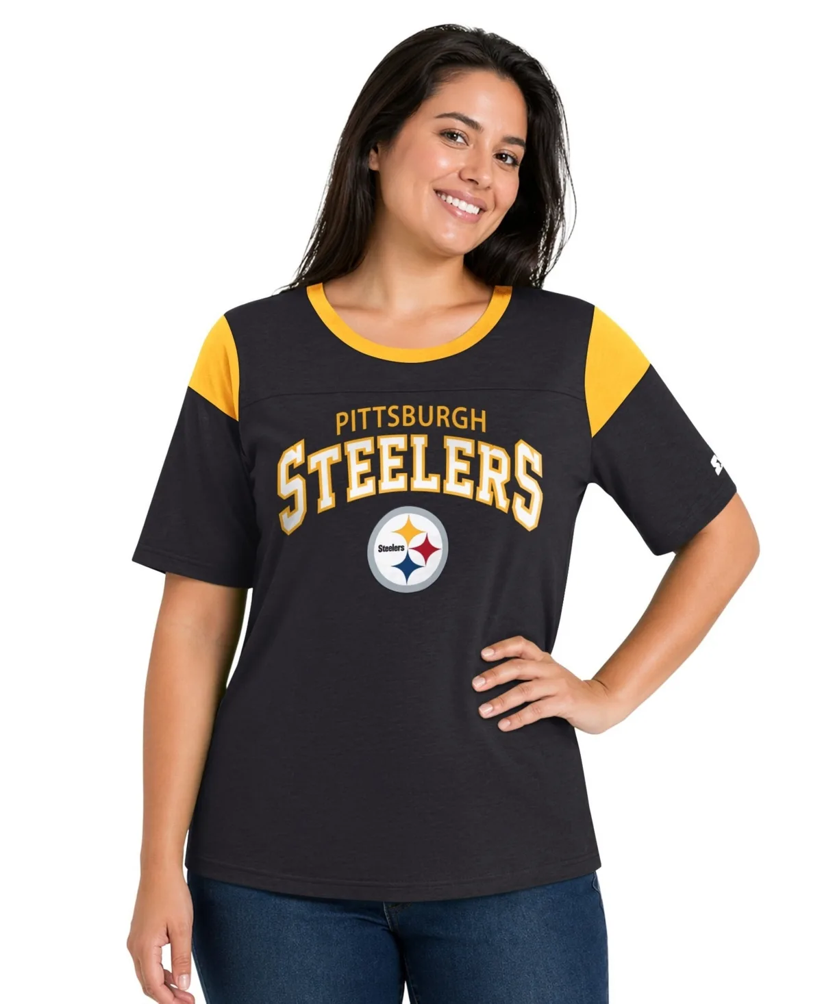 Pittsburgh Steelers Linebacker Slub T-Shirt by Starter