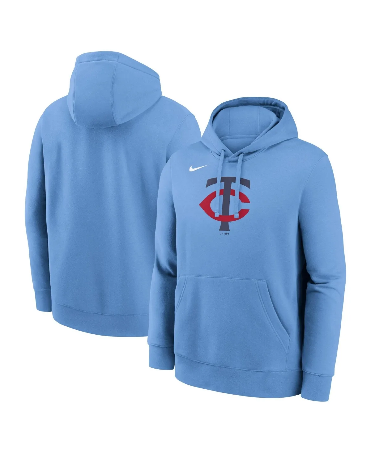 Minnesota Twins Logo Club Fleece Hoodie by Nike