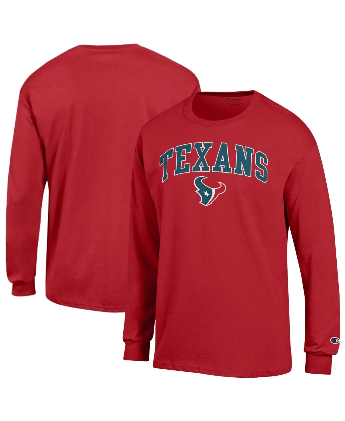 Houston Texans Long Sleeve Graphic T-Shirt by Champion