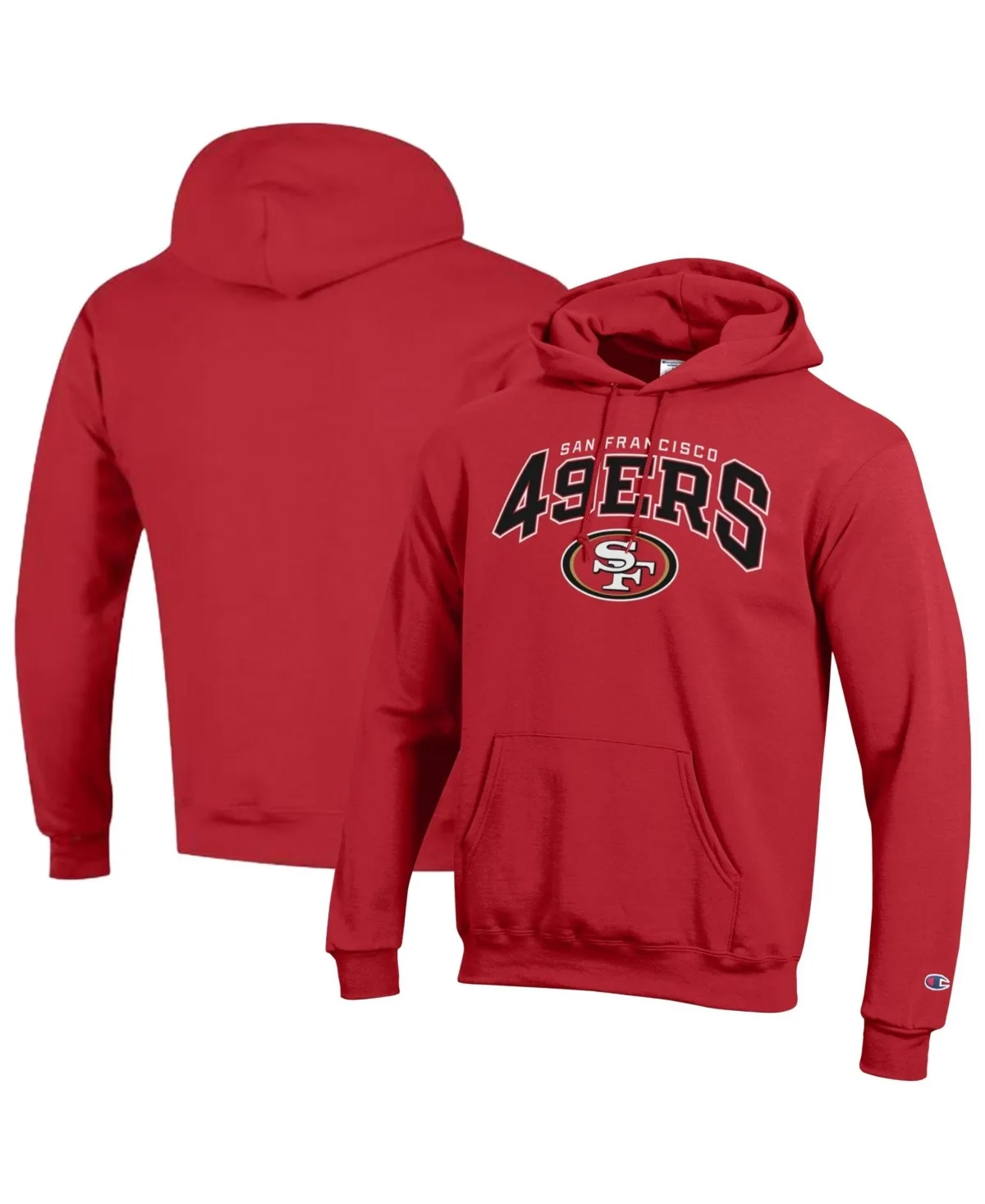 San Francisco 49ers Pullover Graphic Hoodie by Champion