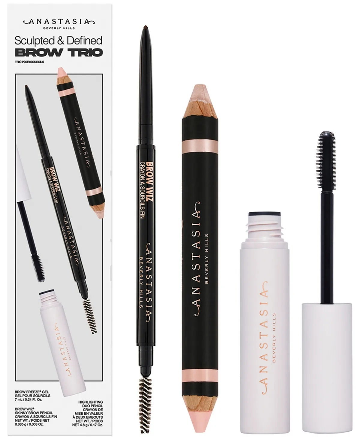 3-Piece Sculpted & Defined Brow Trio Set by Anastasia Beverly Hills