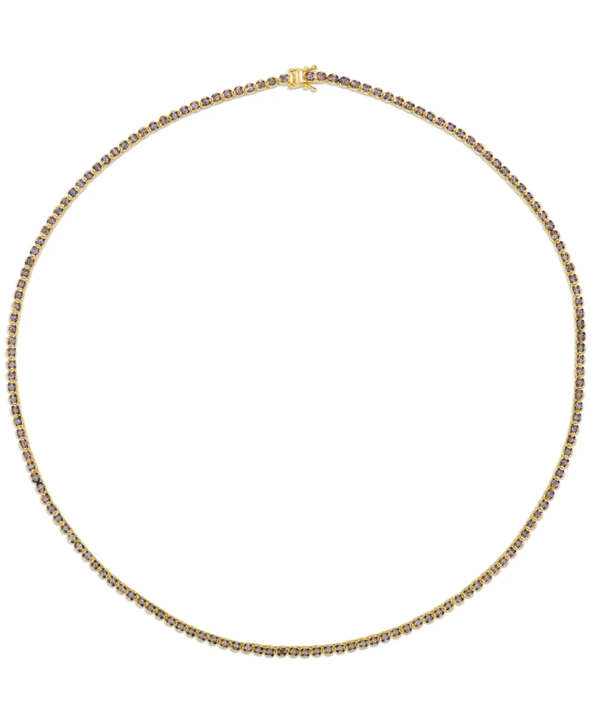 Colored Diamonds Honey Gold Tennis Necklace (4 ct. t.w.) in 14k Yellow Gold by Le Vian
