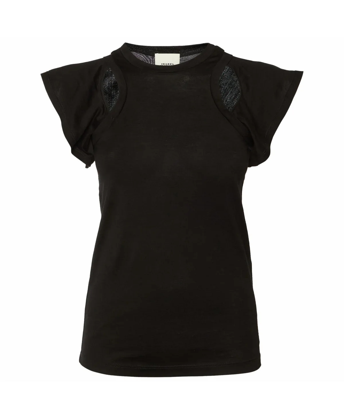 Pre-Owned Faly Cut-Out Cotton T-Shirt