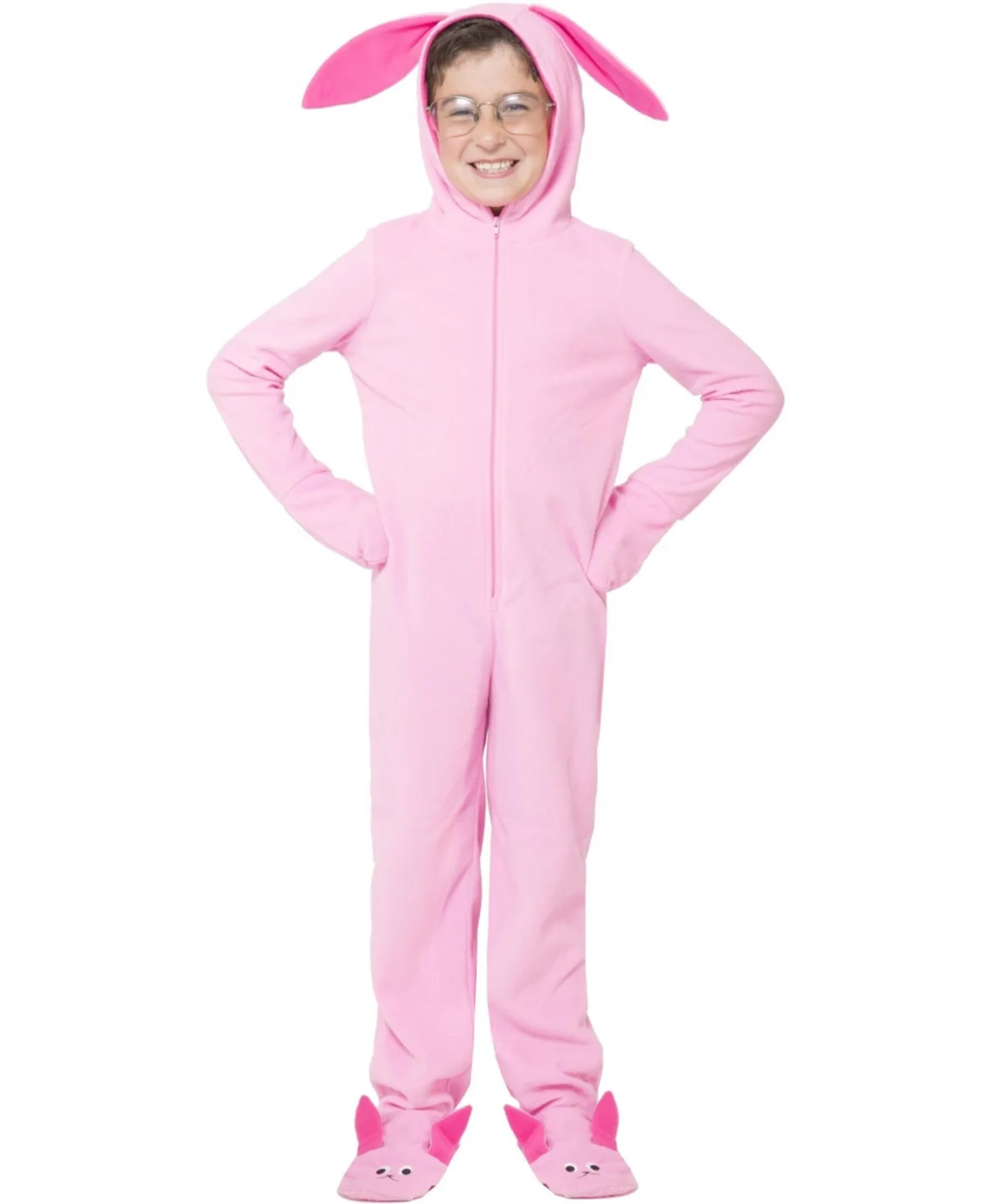 Ralphie Deranged Bunny Suit Hooded Union Suit Pajama by A Christmas Story
