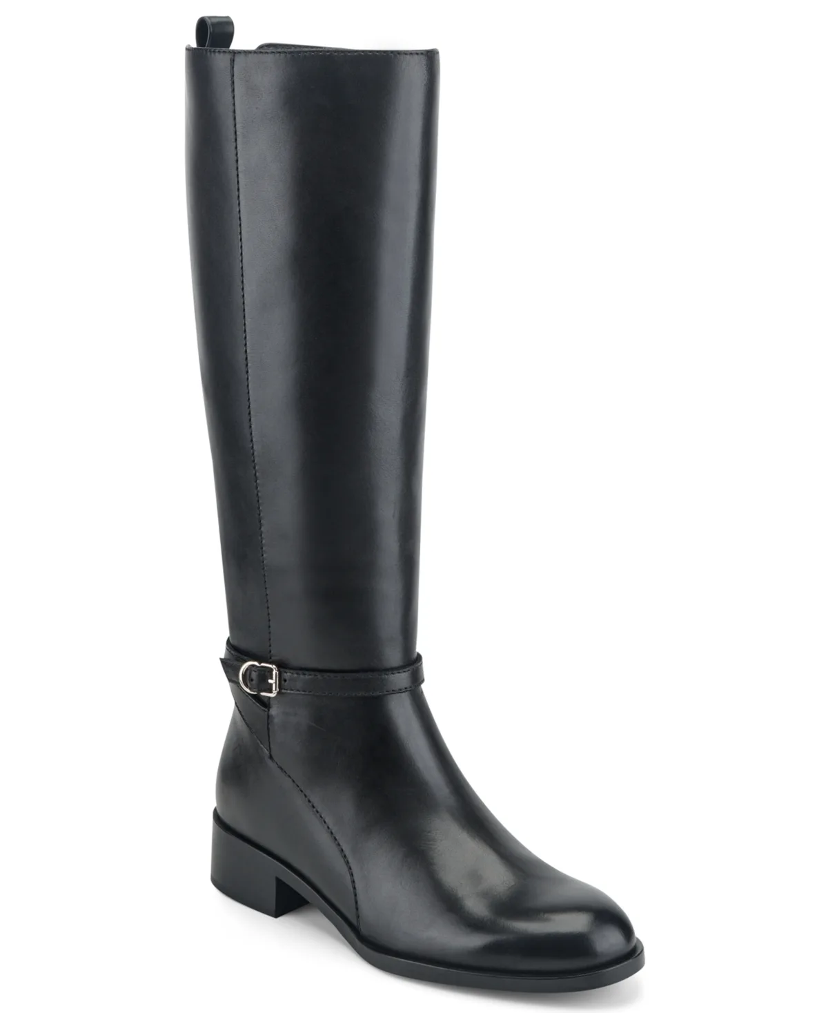 Bitty Knee-High Leather Riding Boots by Easy Spirit