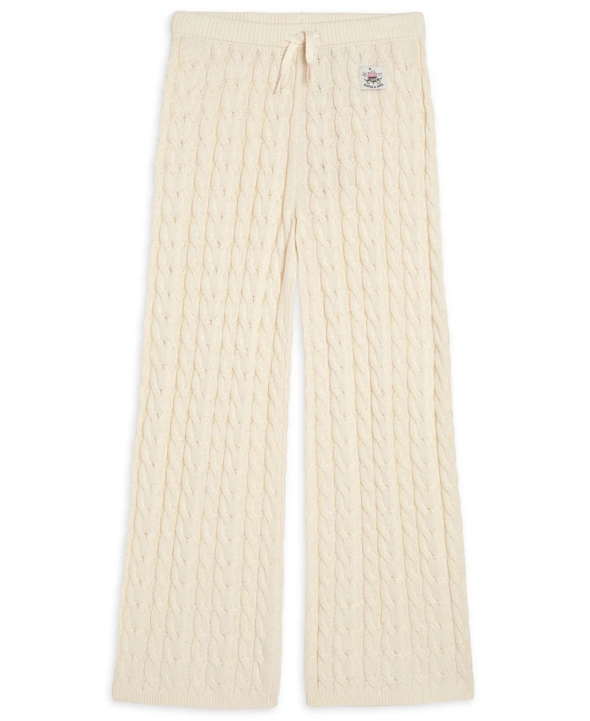 Sweater Knit Wide-Leg Pants by Scotch & Soda