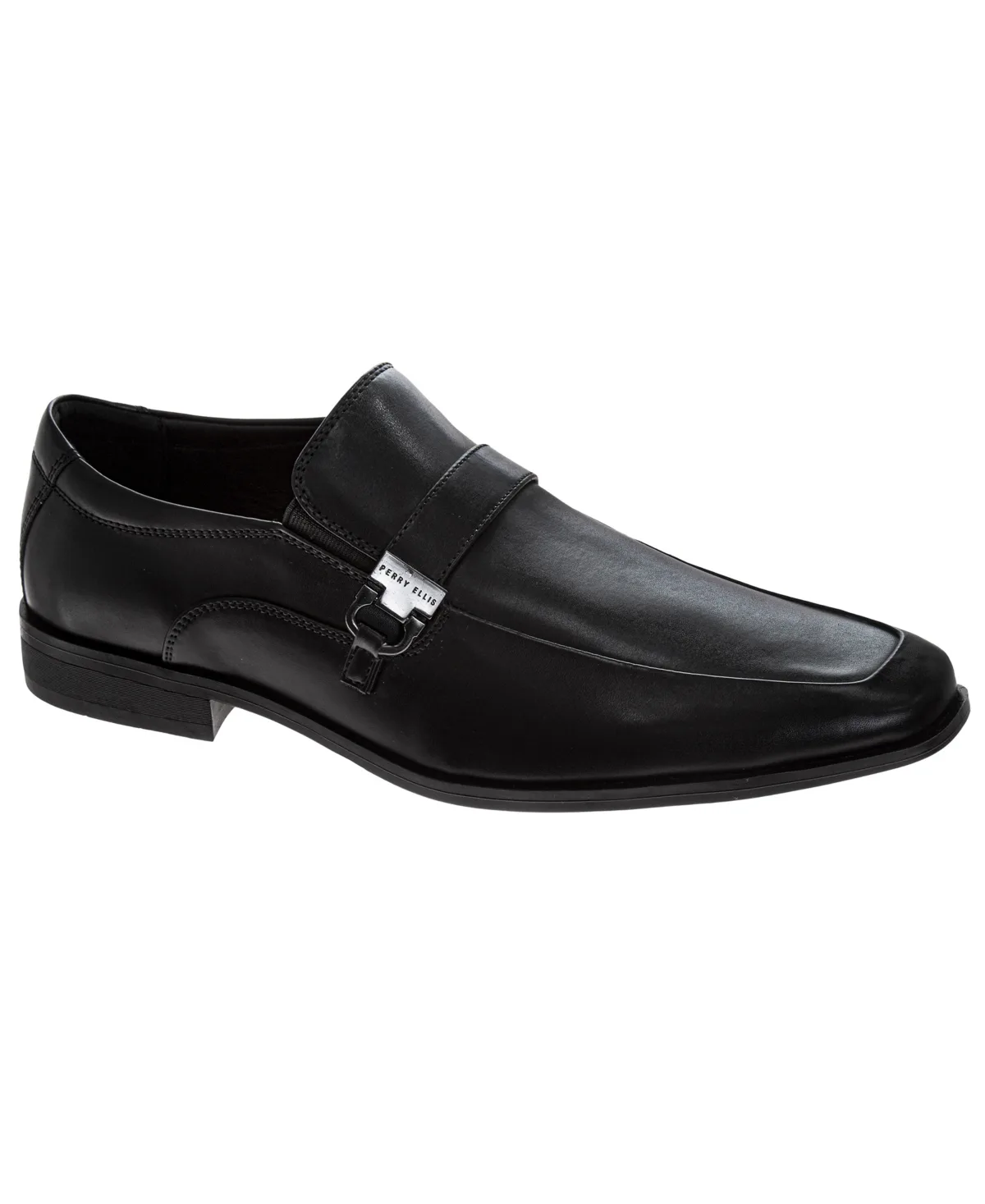 Dress Monk Strap Square Toe Loafers by Perry Ellis