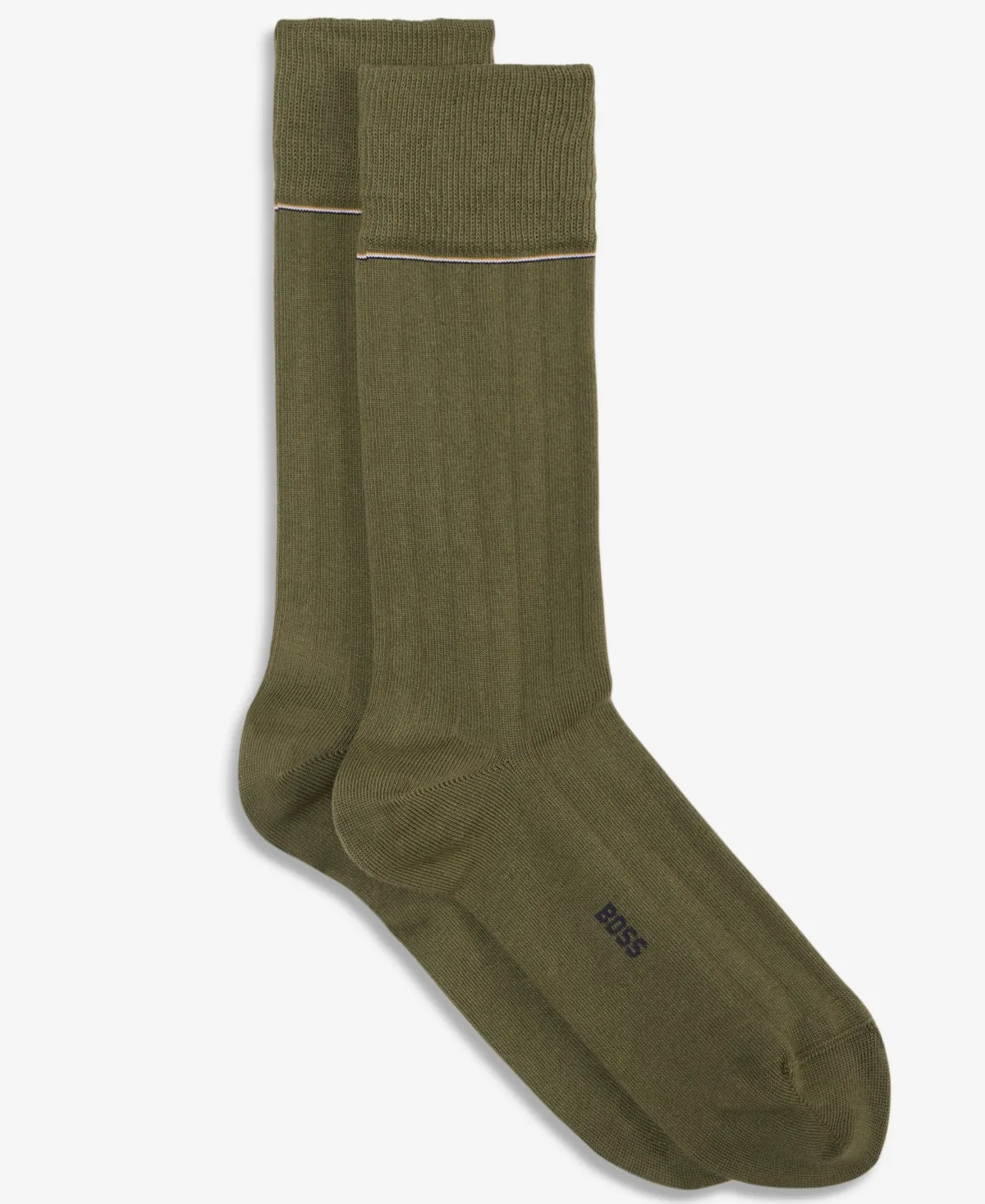 Ribbed Dress Socks, 2-Pack by Hugo Boss