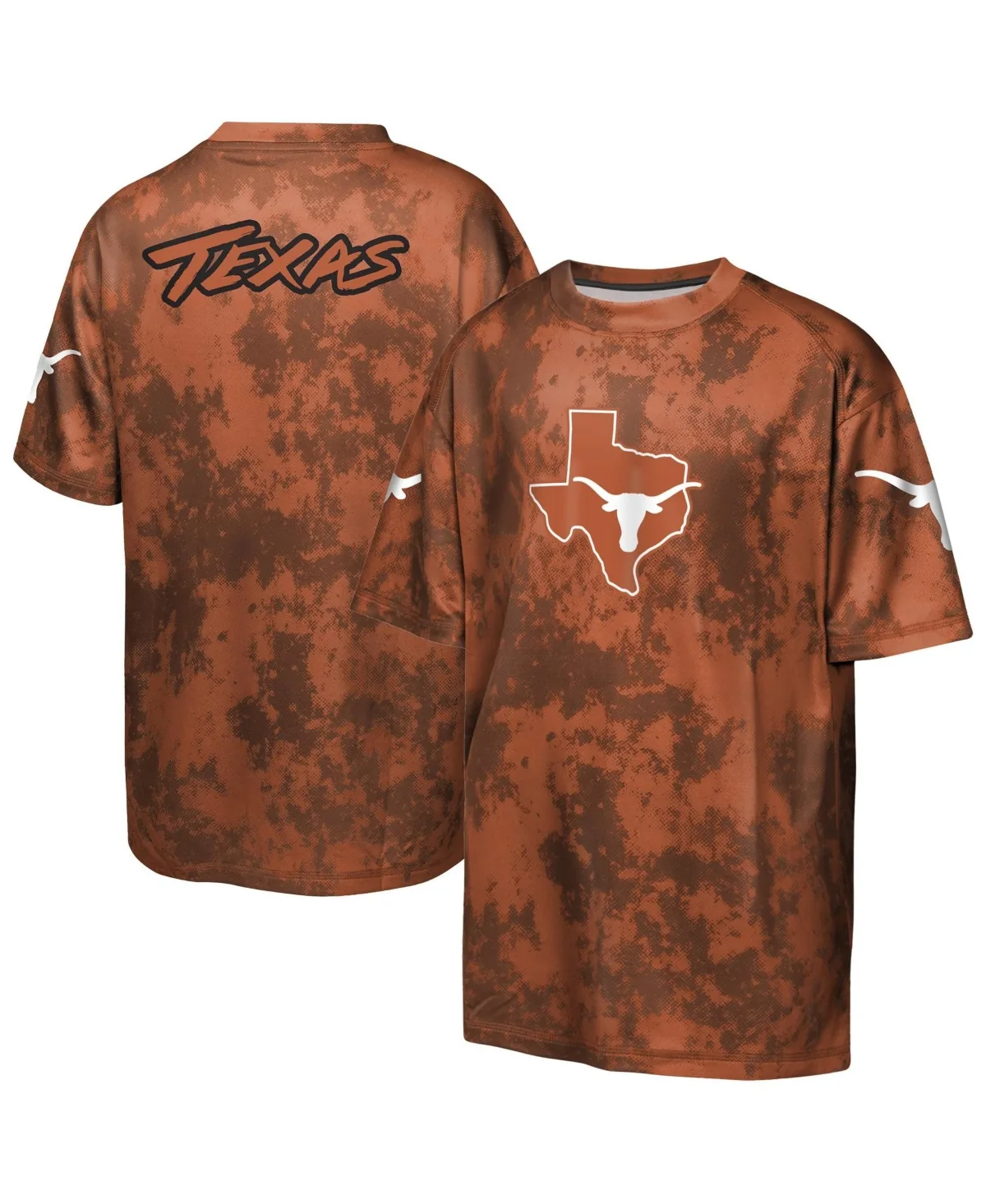 Texas Longhorns Off-Side Sublimated Graphics T-Shirt by Outerstuff