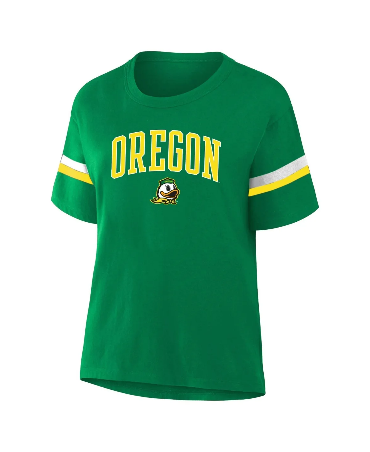 Oregon Ducks Screen-Print Stripe T-Shirt by Profile