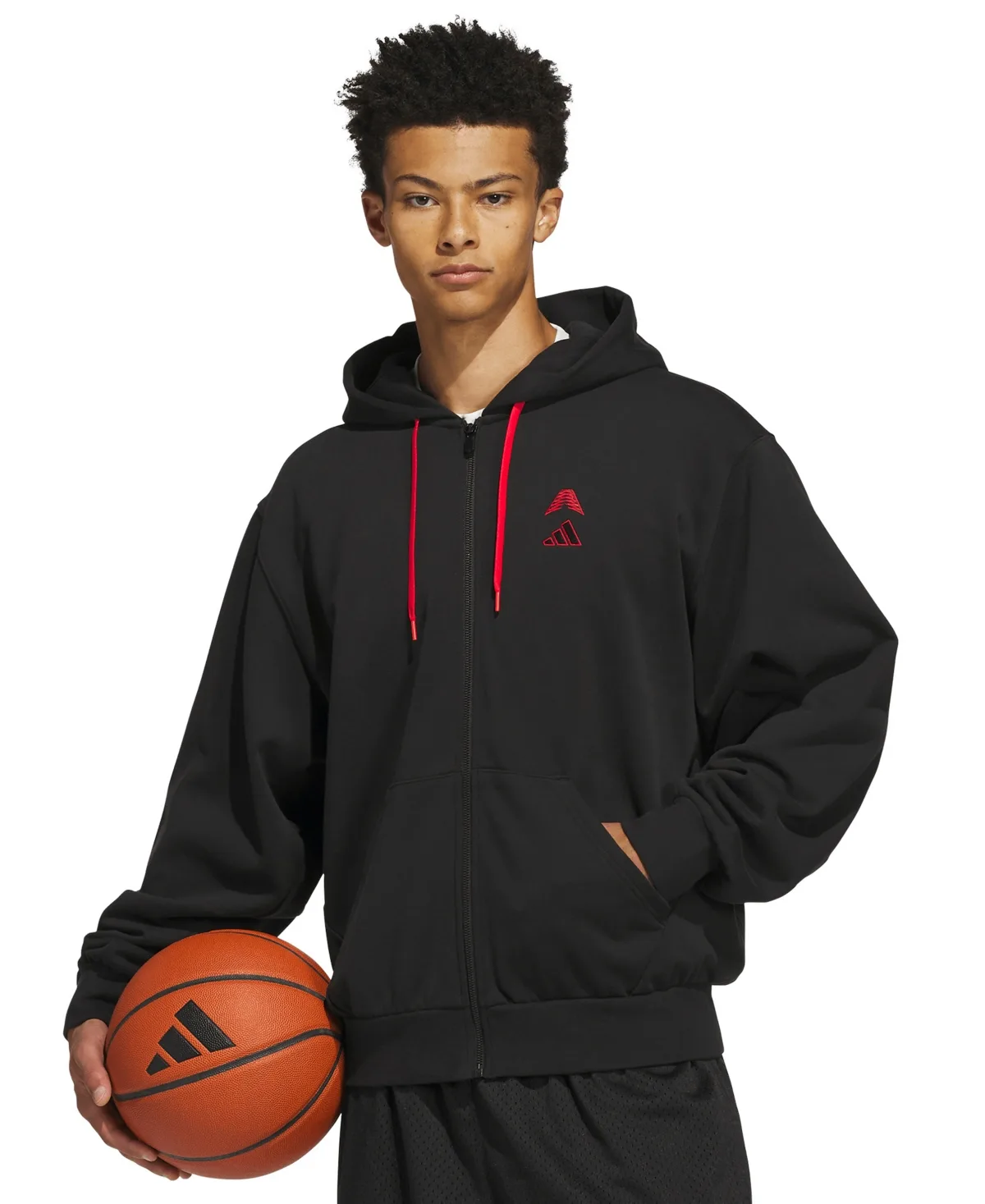 Anthony Edwards Foundation Full-Zip Hoodie by adidas
