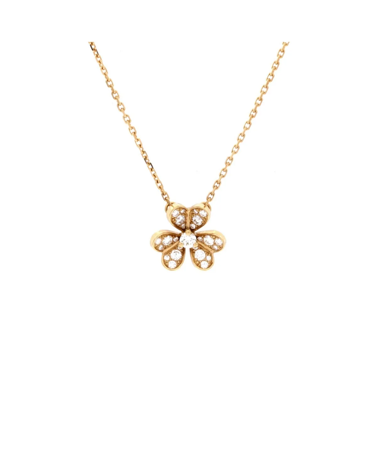 Pre-Owned Van Cleef and Arpels Frivole Pendant Necklace