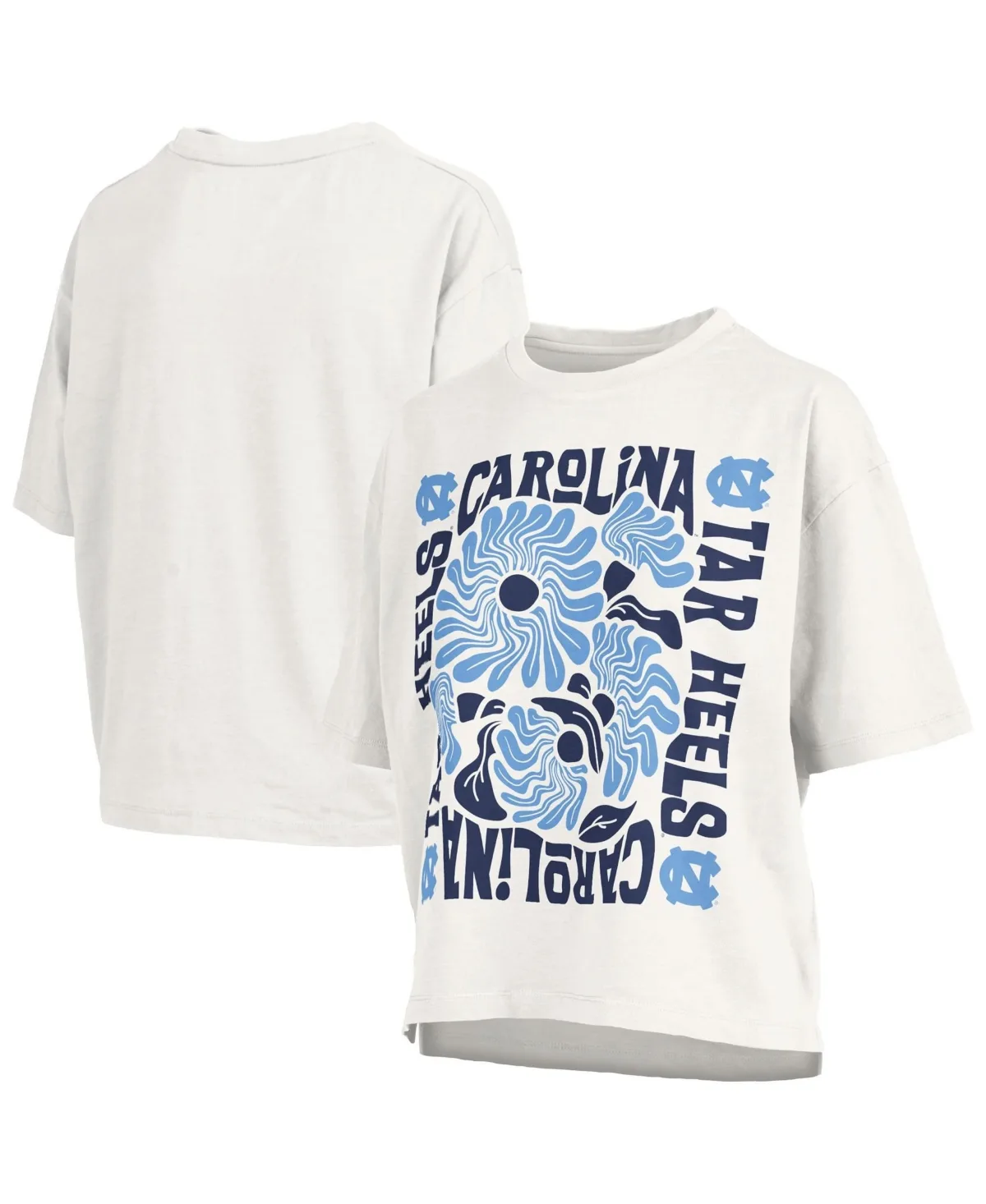 Elena Oversized Graphic Floral-Print T-Shirt by Pressbox