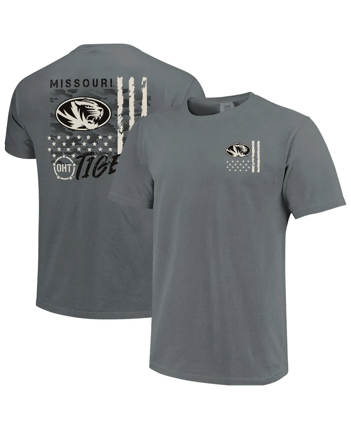 Missouri Tigers Comfort Colors Oht Camo Overlay T-Shirt by Image One
