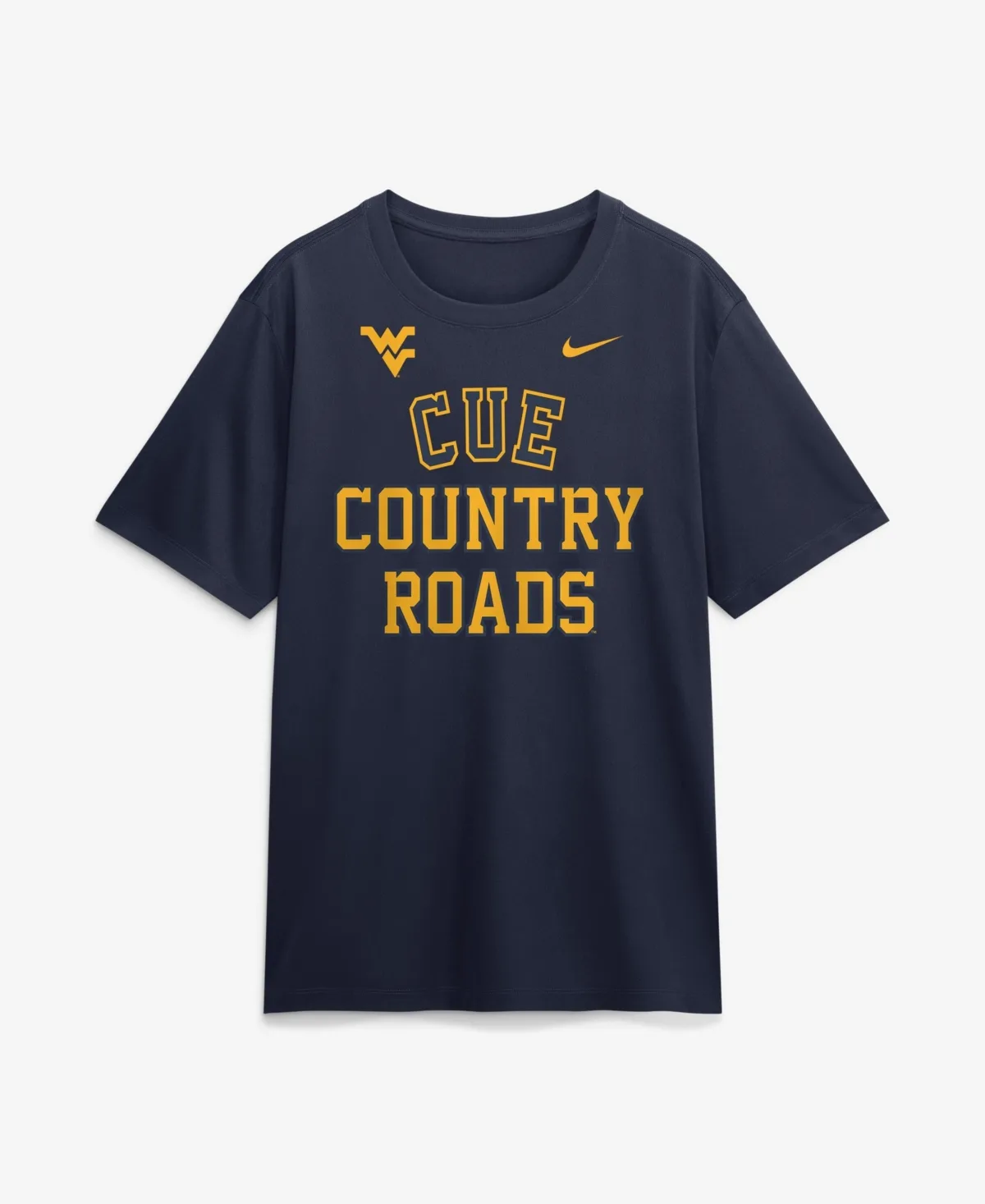 West Virginia Mountaineers Primetime Arch Mantra Legend Dri-Fit T-Shirt by Nike