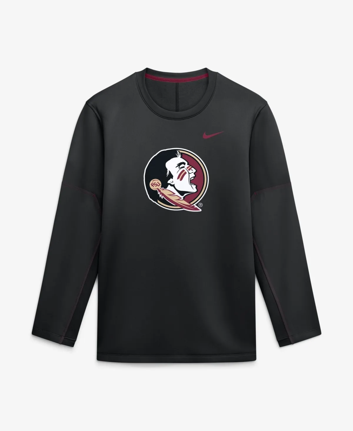 Florida State Seminoles 2026A Sideline Coaches Therma-Fit Long Sleeve Top by Nike