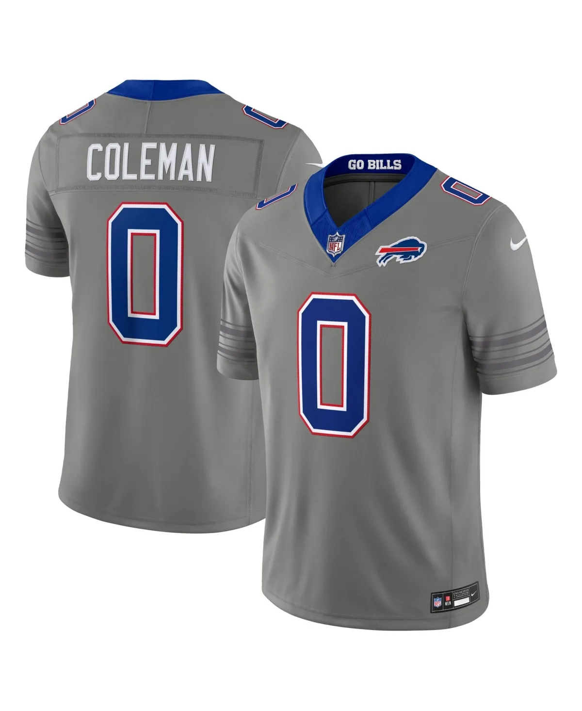 Keon Coleman Buffalo Bills Nickel City Vapor F.u.s.e. Stitched Limited Jersey by Nike