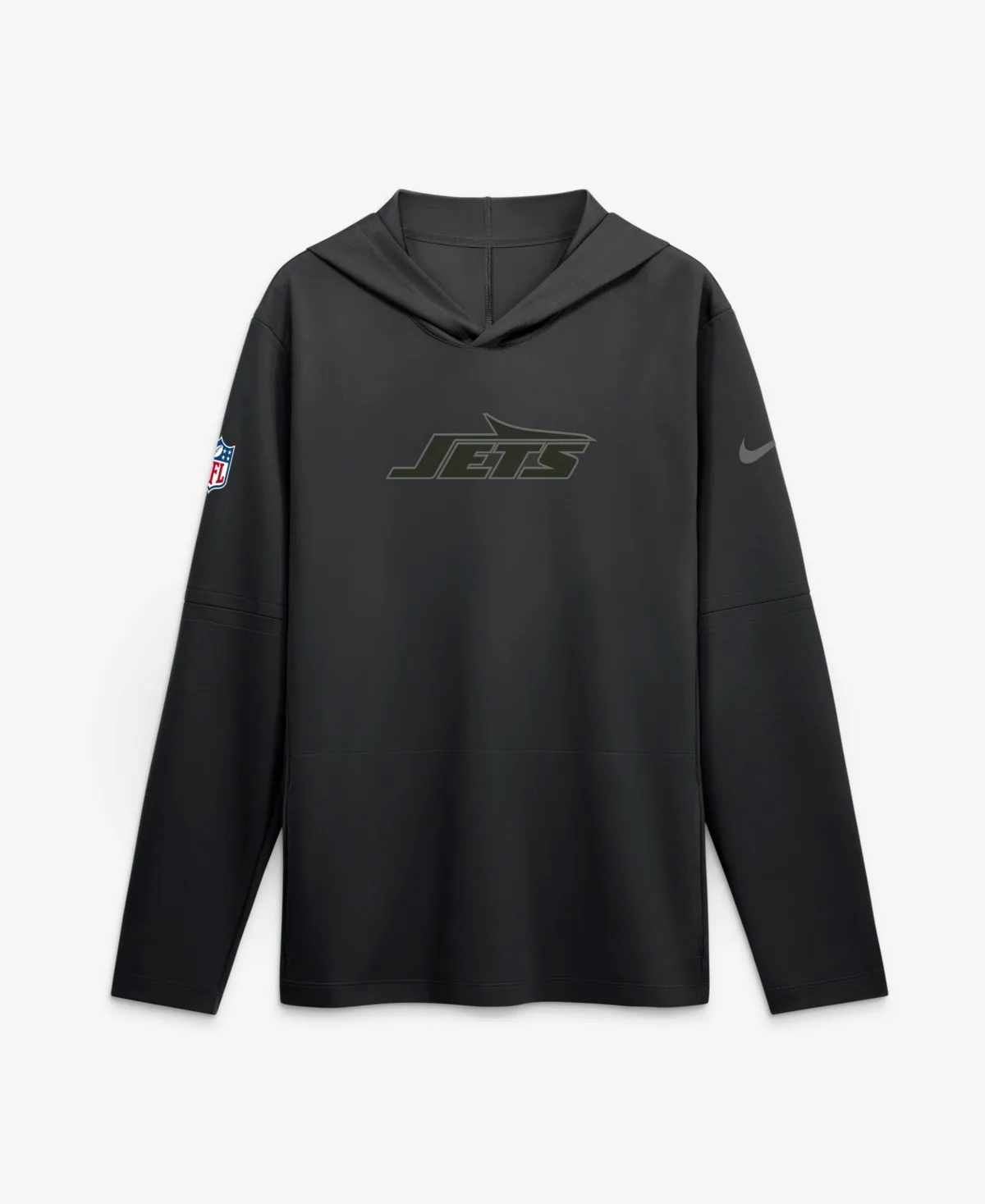 New York Jets Rivalries Collection Sideline Lightweight Hooded Long Sleeve Sweatshirt by Nike