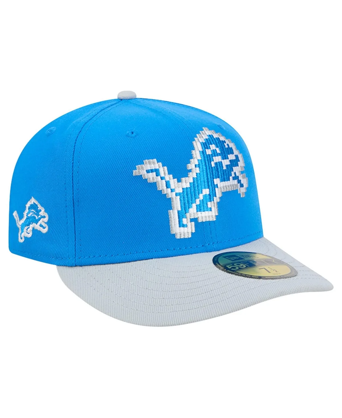Detroit Lions Pixel 59FIFTY Fitted Hat by New Era