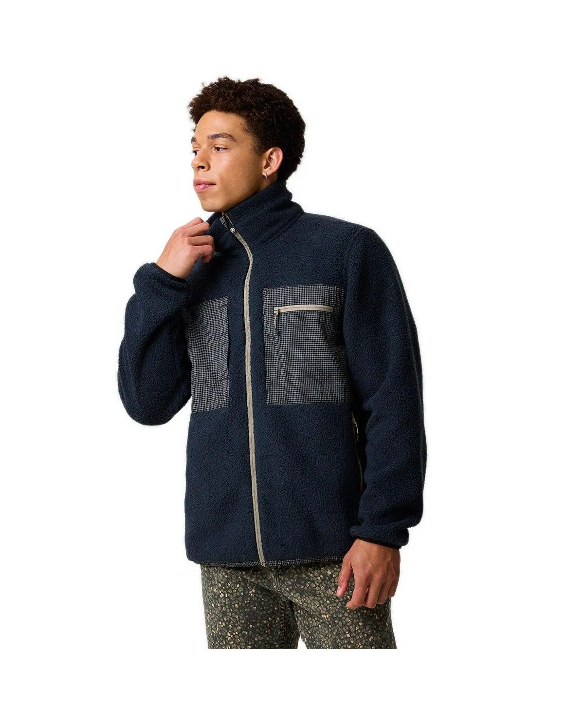 Wander Pile-Fleece Mock Neckline Jacket by Backcountry