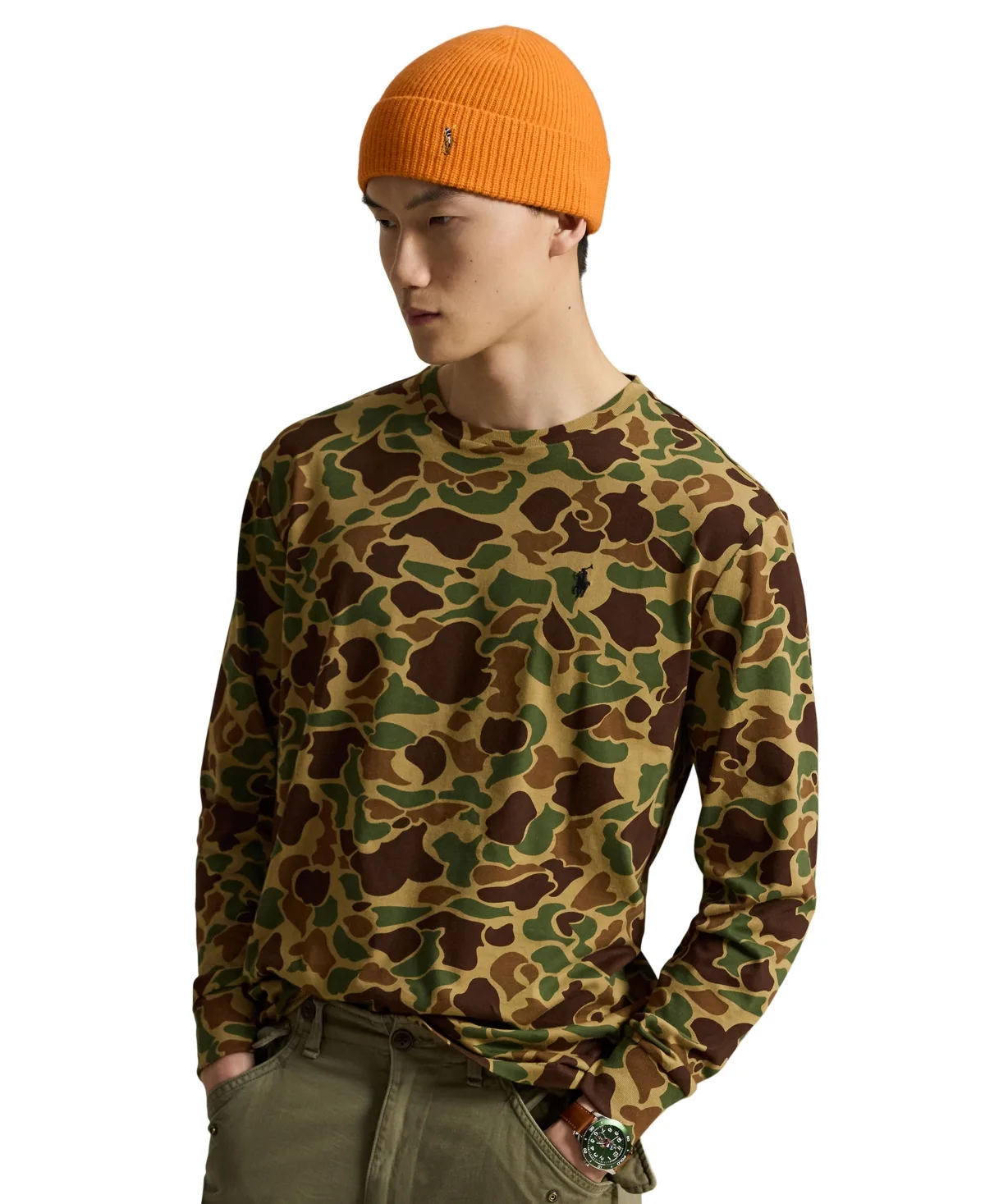 Classic-Fit Camo Print T-Shirt by Polo Ralph Lauren