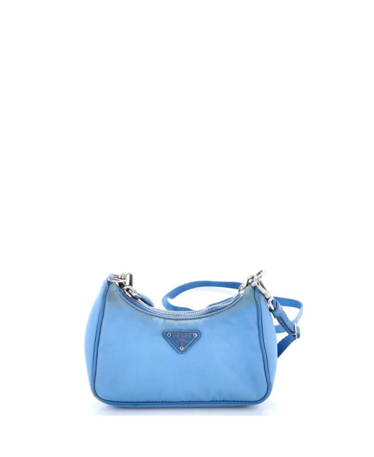 Pre-Owned Mini Re-Edition Shoulder Bag Tessuto by Prada