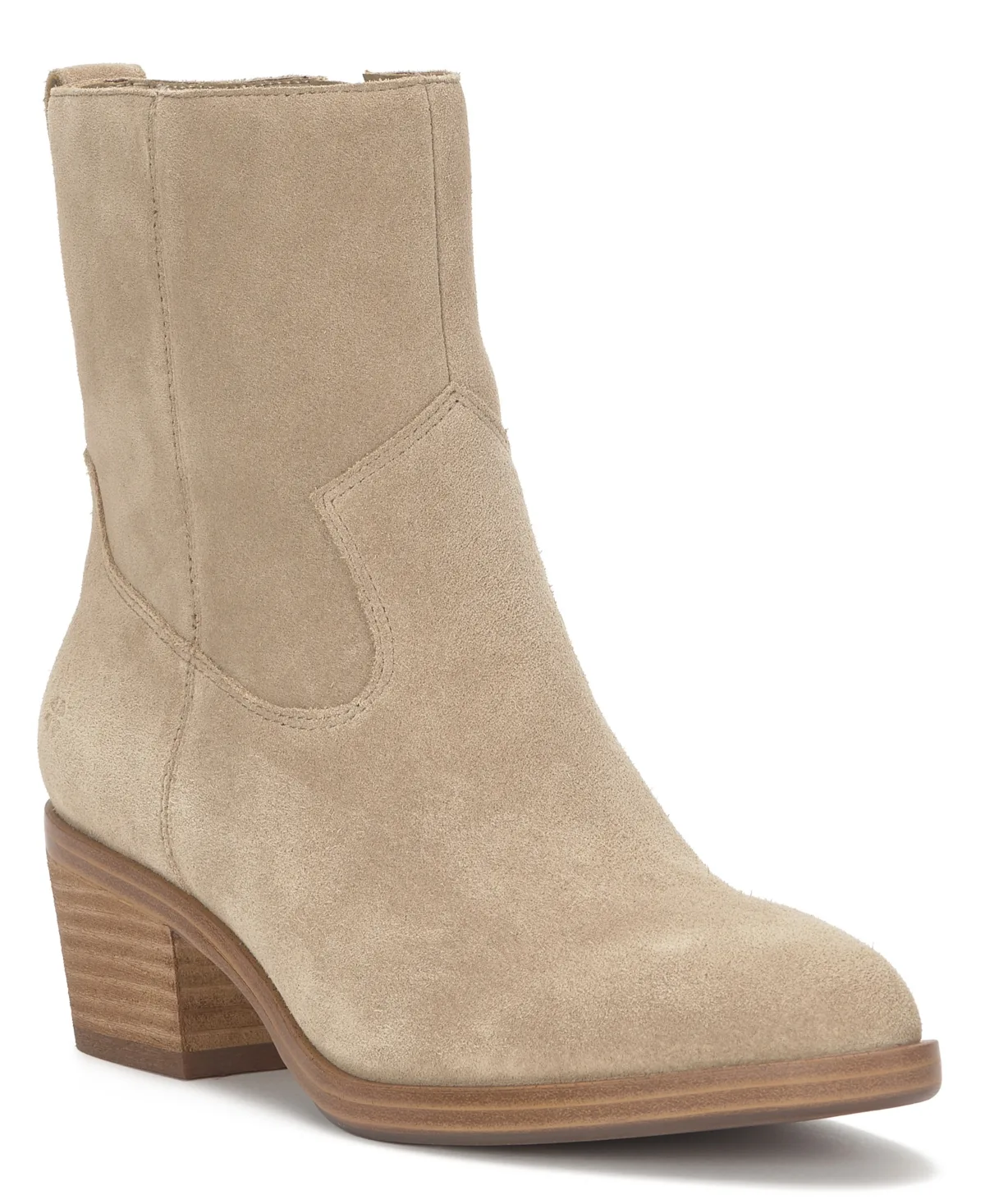 Leather Almond Toe Ankle Booties by Lucky Brand