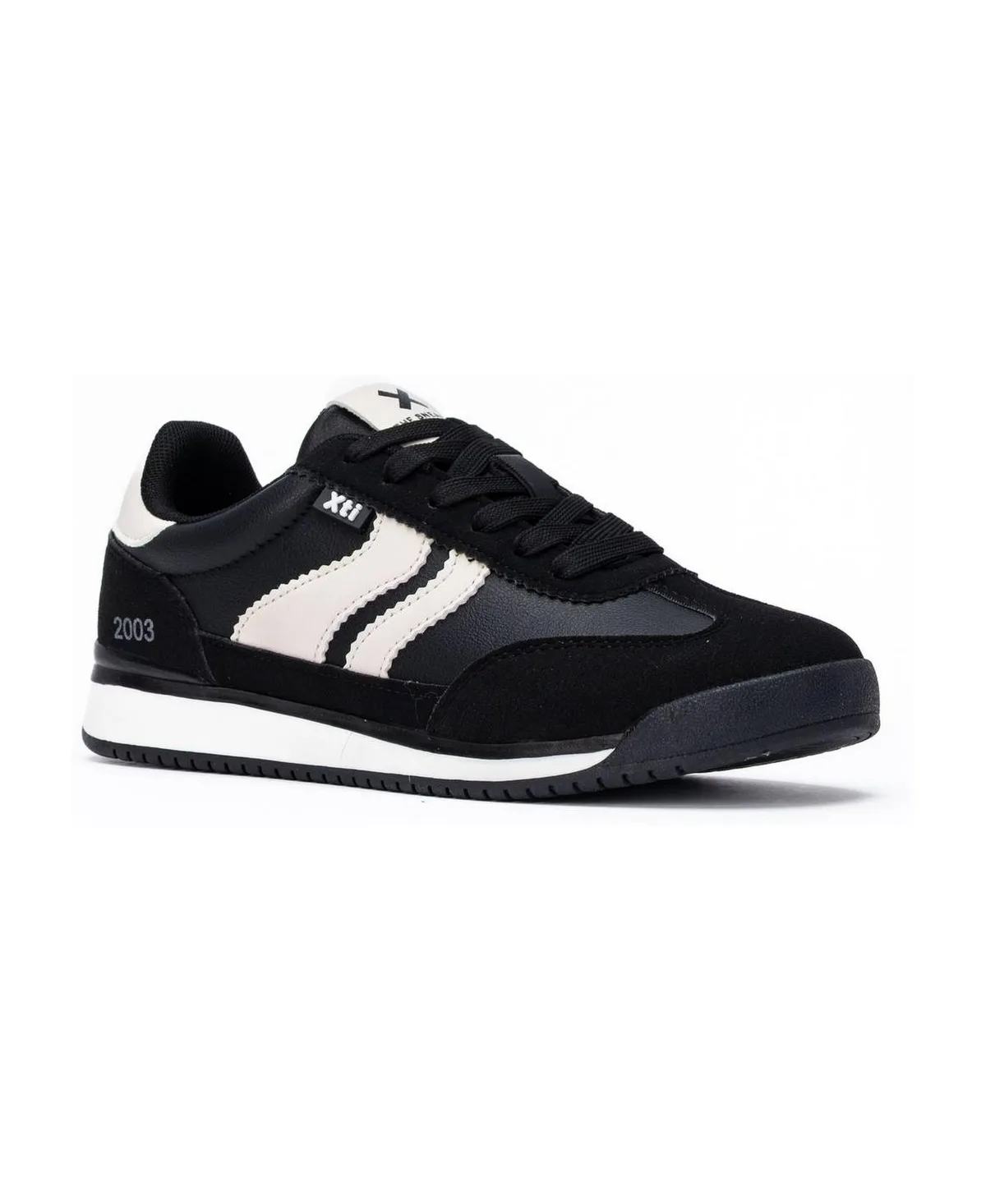 Suede Round-Toe Sneakers by Xti