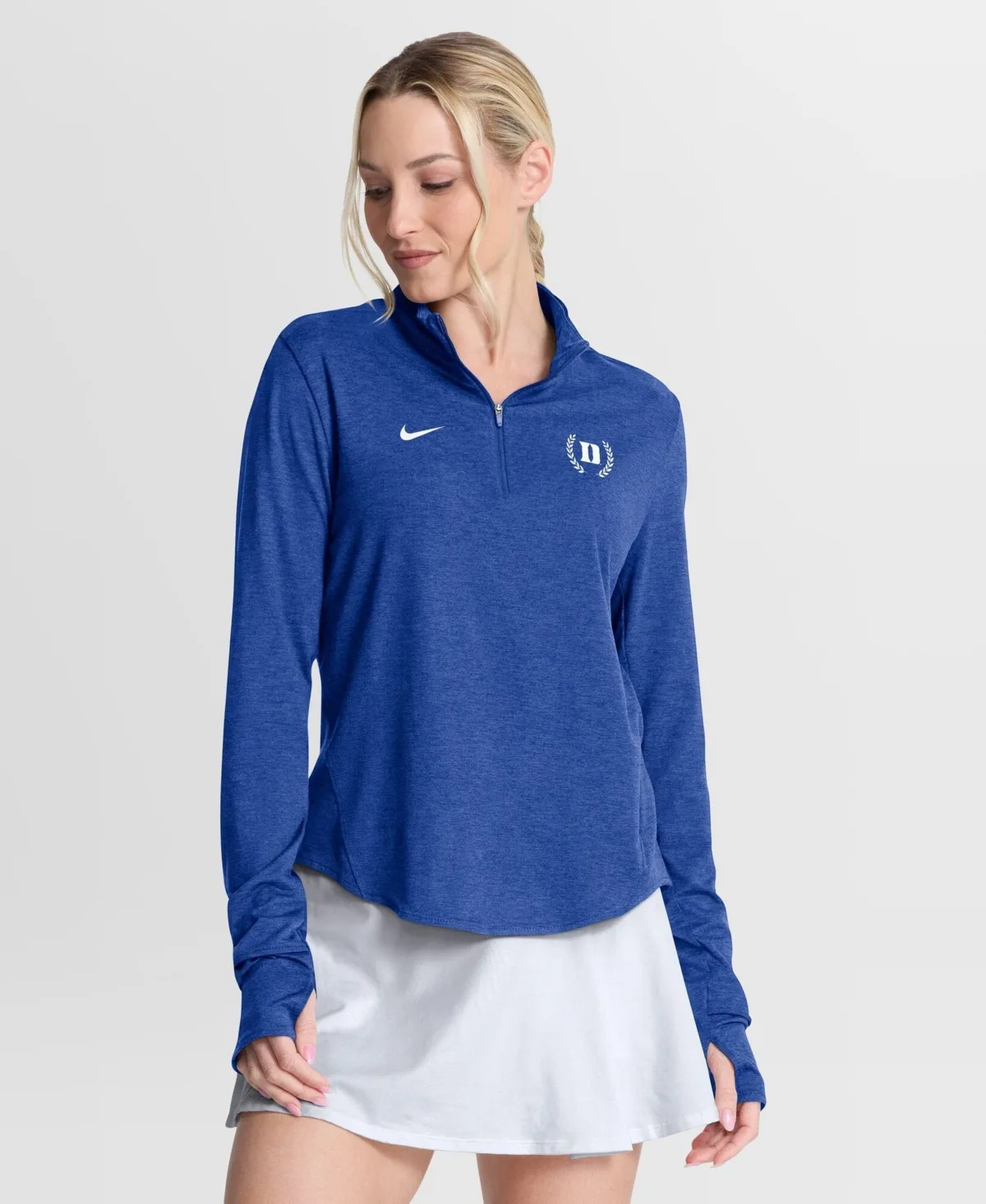 Duke Blue Devils Swift Dri-Fit Half-Zip Pullover by Nike