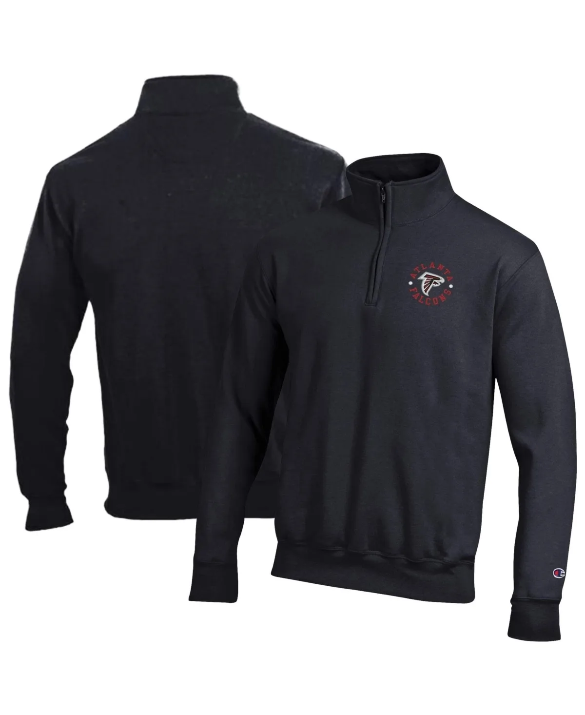 Atlanta Falcons Powerblend Quarter-Zip Pullover by Champion