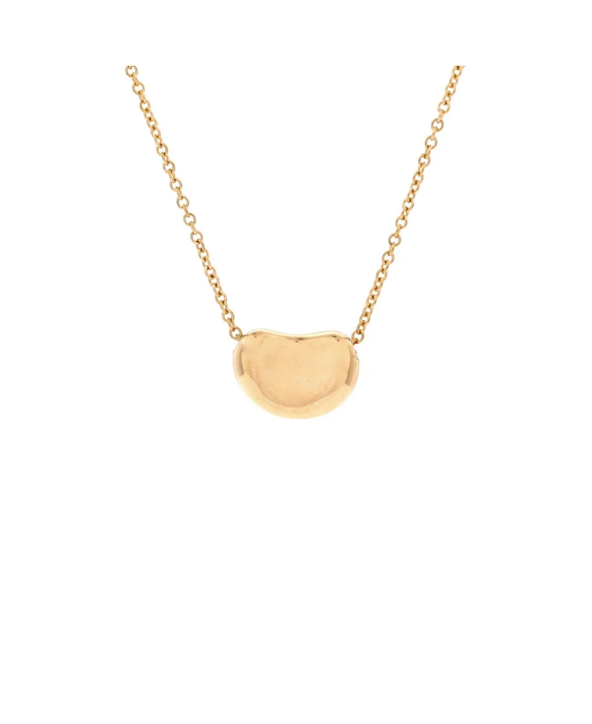 Pre-Owned Tiffany and Co Elsa Peretti Bean Pendant Necklace by Tiffany & Co.