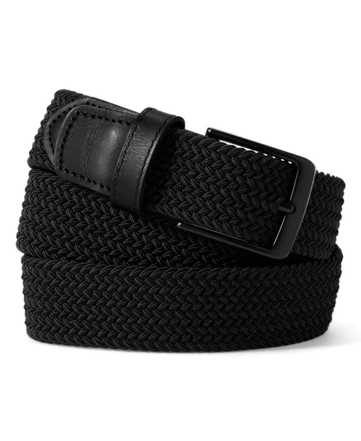 Elastic Braid Belt by Lands' End