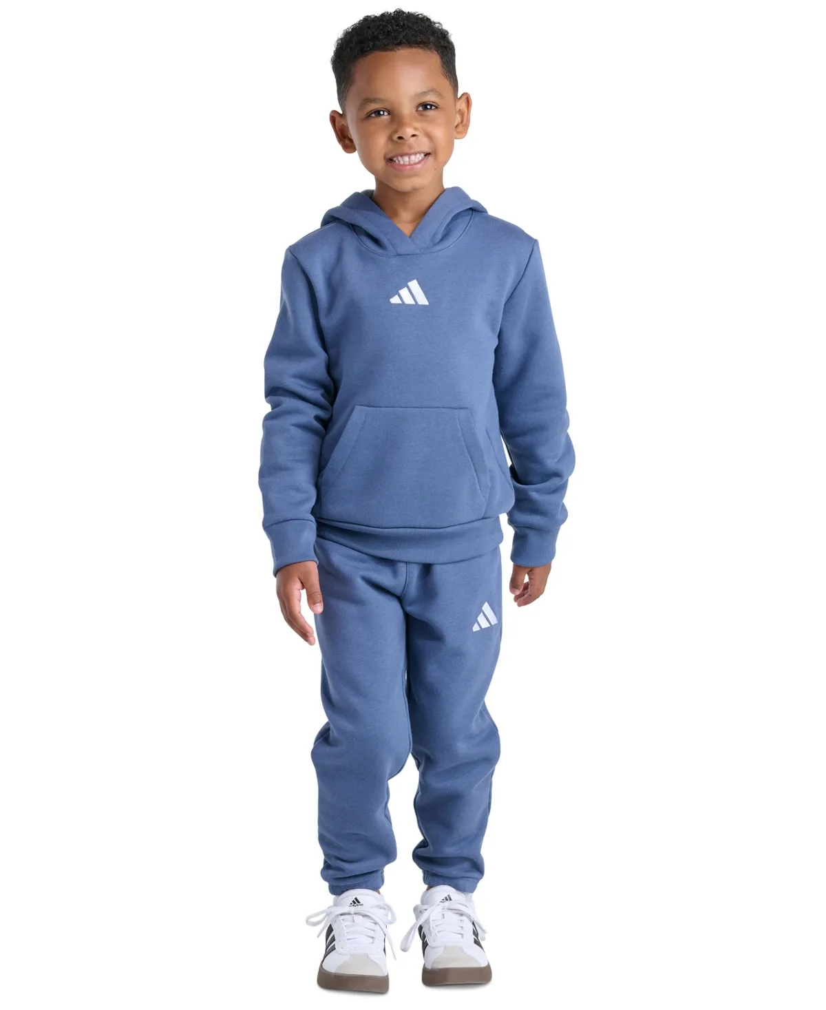 Essential Long Sleeve Hoodie and Jogger Pants, 2-Piece Set by adidas