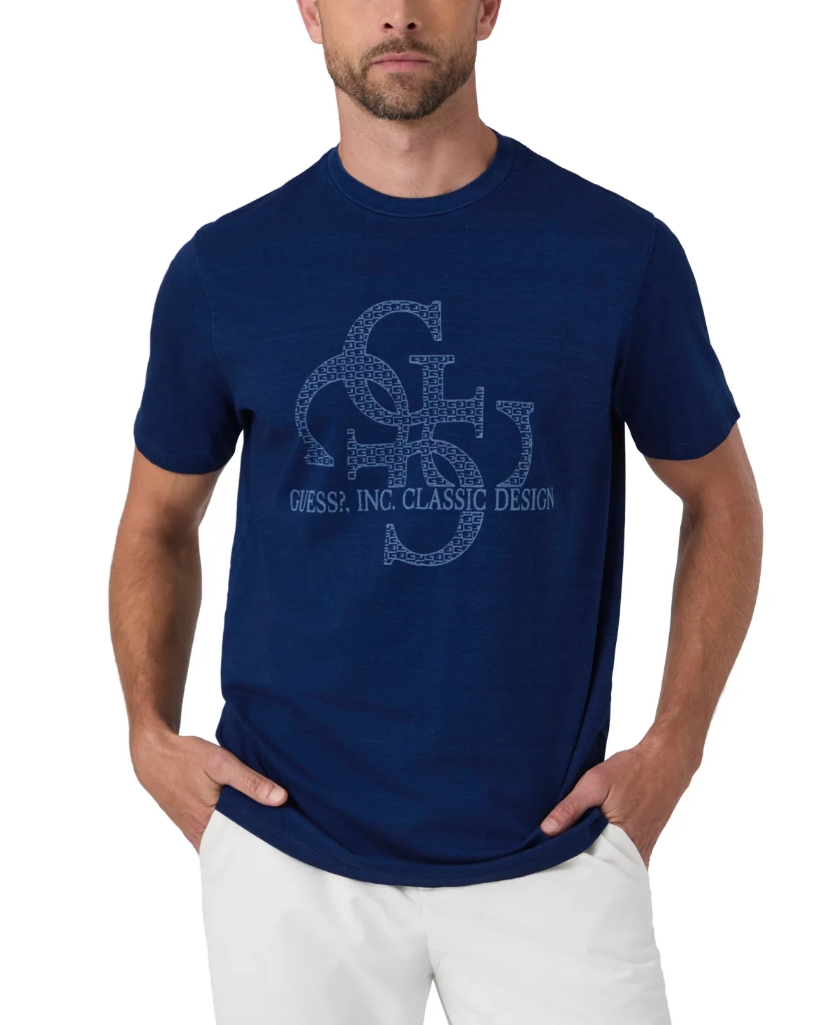 Quattro G Logo Regular-Fit T-Shirt