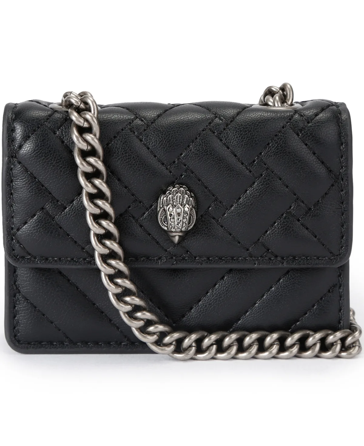 Micro Kensington Mini Quilted Crossbody Handbag by Kurt Geiger