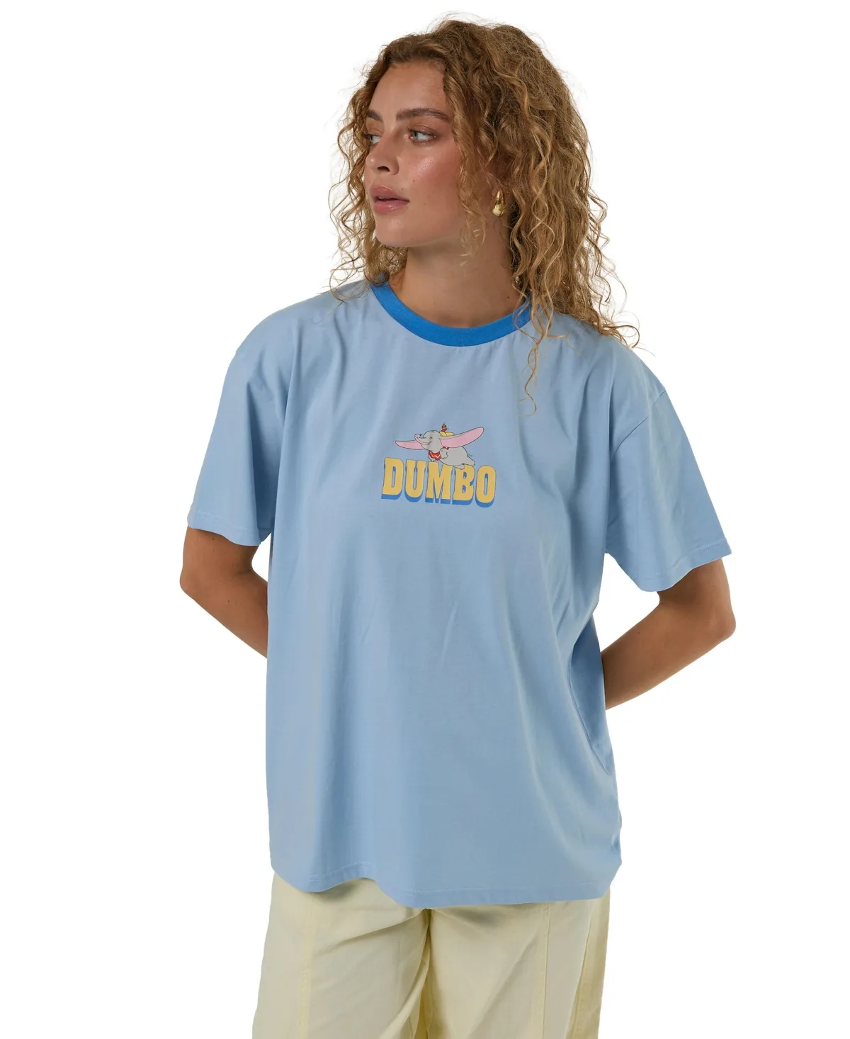 Disney Dumbo Poster Oversized Graphic T-Shirt by Skinnydip London