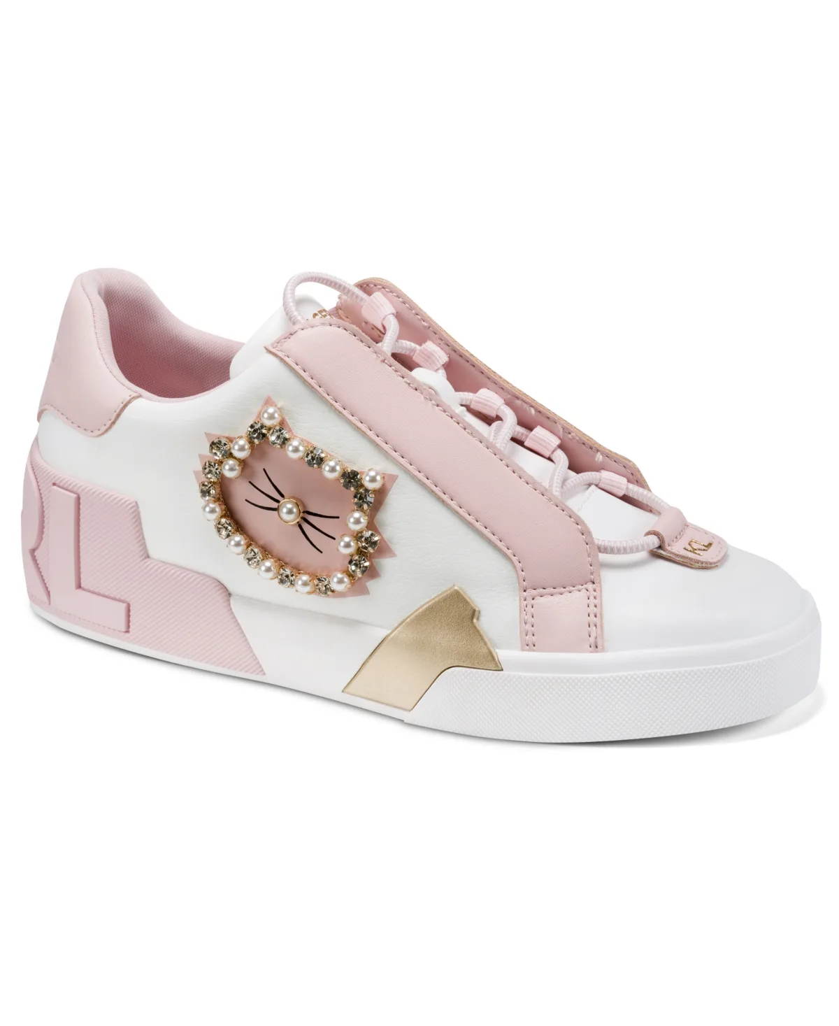 Madisyn Lace-Up Sneakers by Karl Lagerfeld